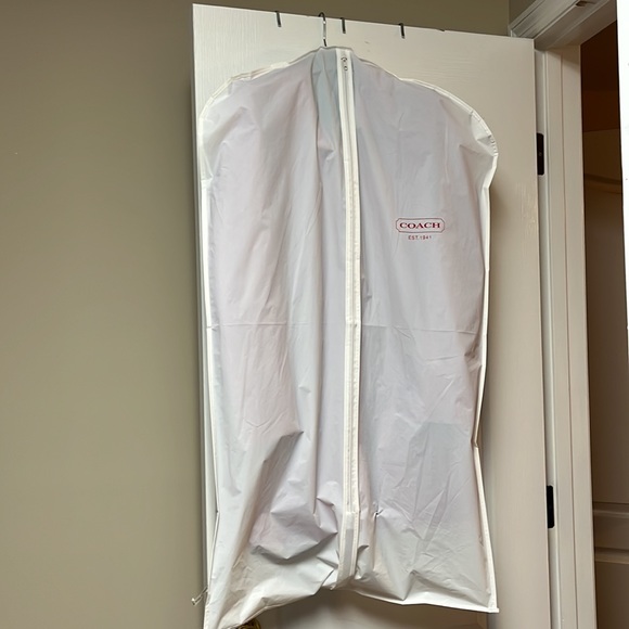 Coach Jacket - Vintage Pink Trench Coat Mid-Length Jacket Floral Print Office - Picture 8 of 12